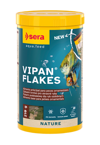 Sera Vipan Flakes - alimento base para peixes tropicais