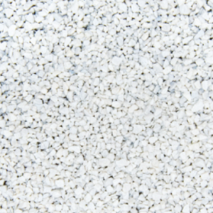 Pequenas pedras brancas em textura granulada