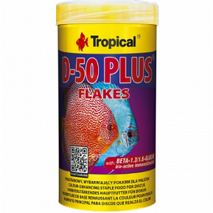 Tropical D-50 Plus Flakes (250 ml)