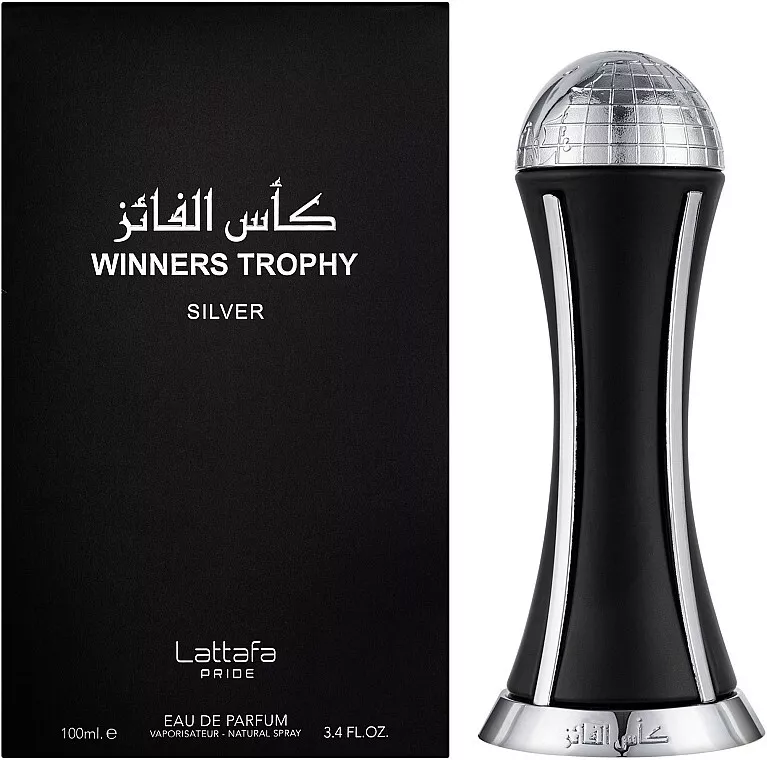 Winners Trophy Silver Eau de Parfum 100ml - Lattafa Pride Winners Trophy Silver Eau de Parfum 100ml - Lattafa Pride