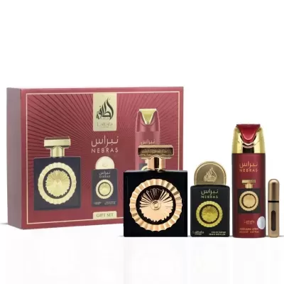 Lattafa Pride Nebras 3-Piece Eau de Parfum Gift Set