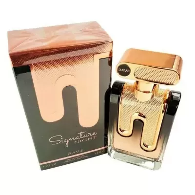 Lattafa Signature Night Rave perfume Mulher 100ml