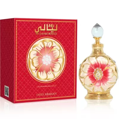 Swiss Arabian Layali Rouge óleo perfumado 15ml