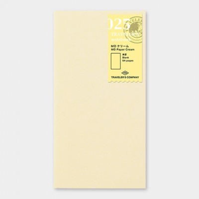 Traveler's Notebook recarga regular size 025