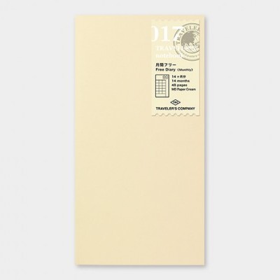 Traveler's Notebook recarga regular size 017