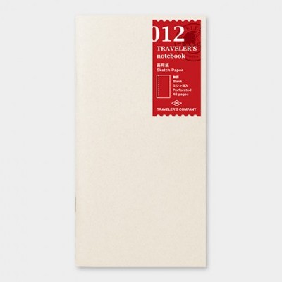 Traveler's Notebook recarga regular size 012