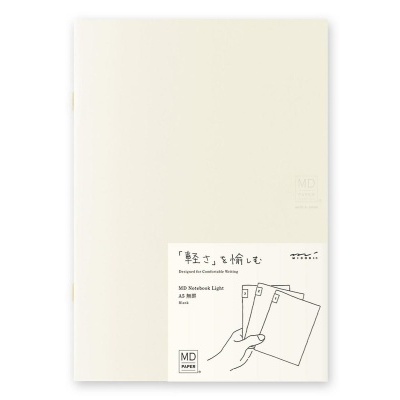 MD NOTEBOOK A5 BLANK PACK DE 3
