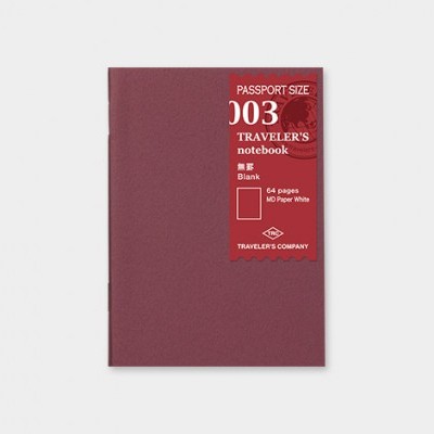 Traveler's Notebook recarga passport size 003