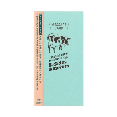 TRAVELER'S NOTEBOOK RECARGA REGULAR SIZE MESSAGE CARD