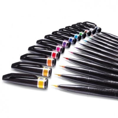 Caneta Pincel Artist Pentel