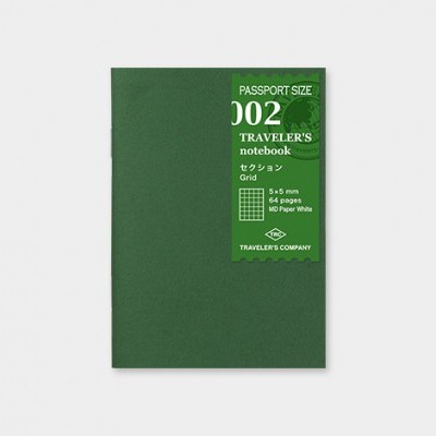 Traveler's Notebook recarga passport size 002