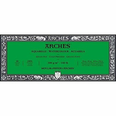 Arches - Papel de aguarela, Grão Fino