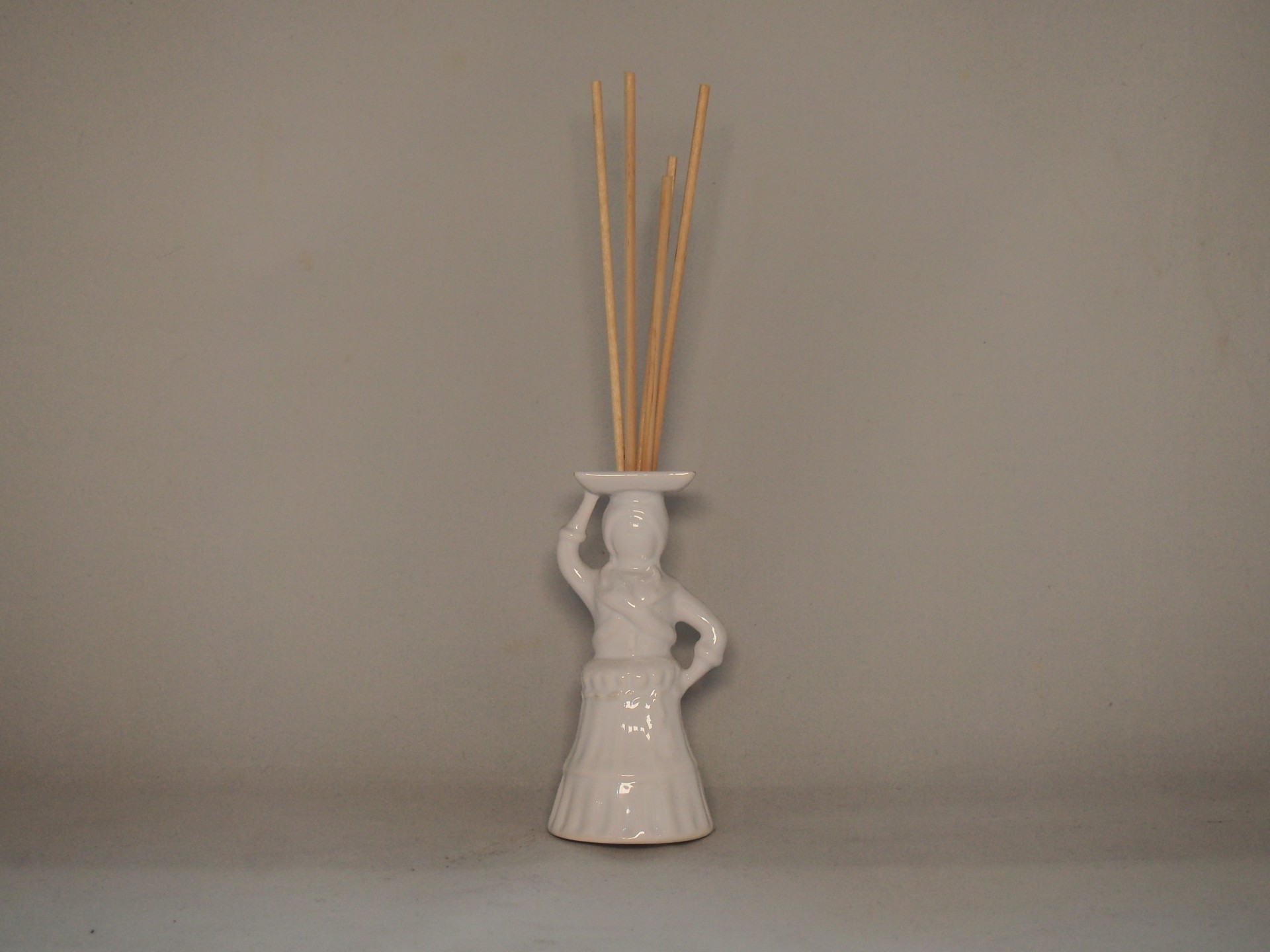 Ambientador Poveira 12 cm Vidrado