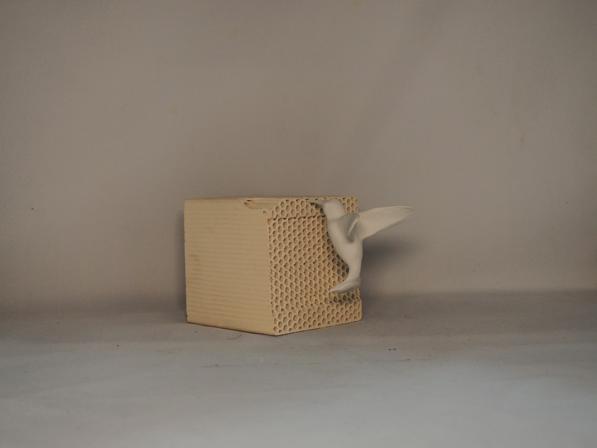 Colibri 10 cm em porcelana