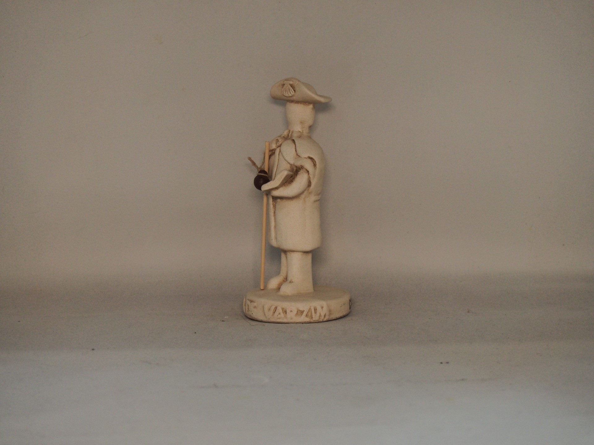 Peregrino Póvoa de Varzim 15 cm faiança pintado