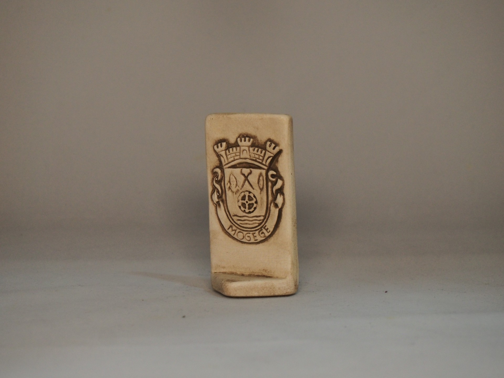 Placa Comemorativa 3x7 faiança pintado