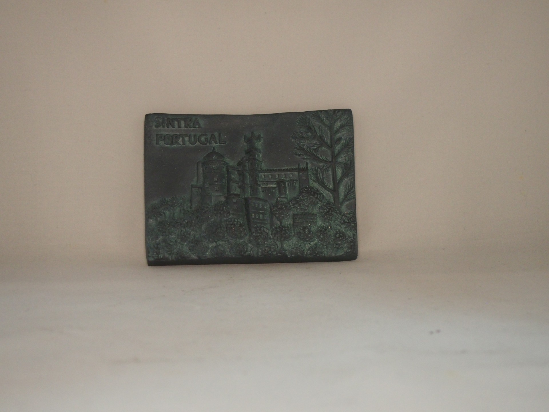 Placa Sintra 12x8cm Patine verde