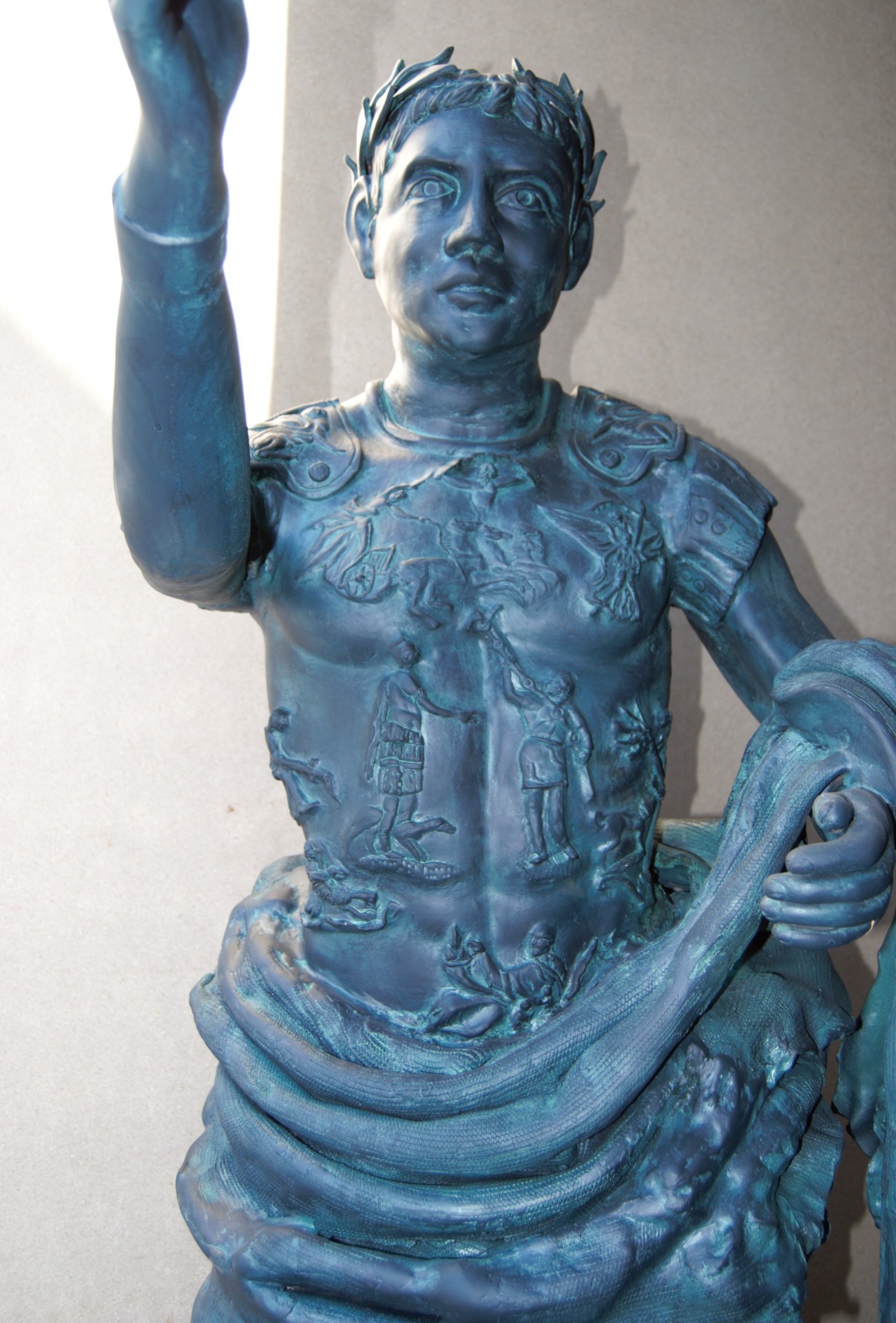 Júlio César com armadura 1,8 mts