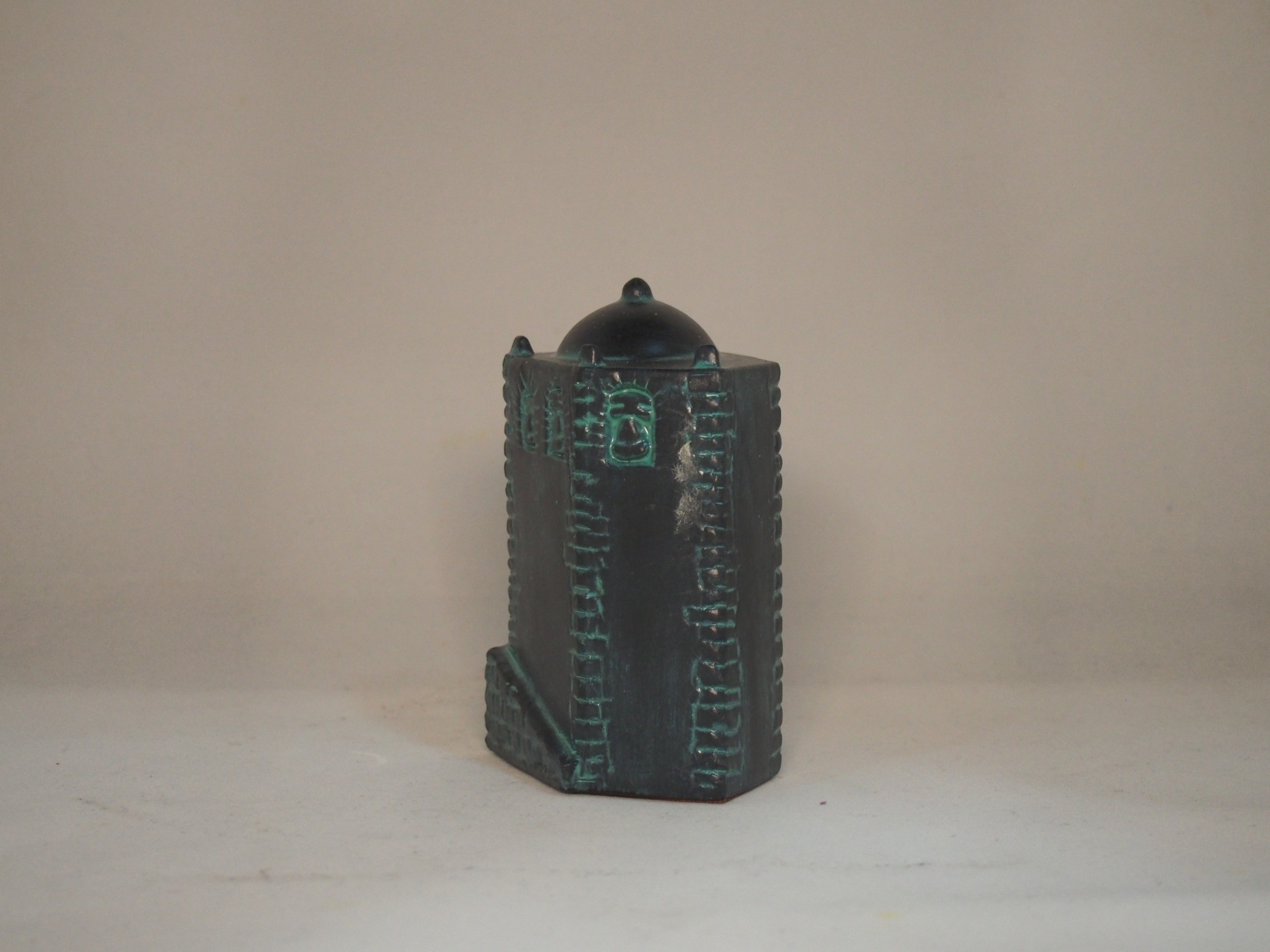 Torre de DORNES 9 cm faiança pintada