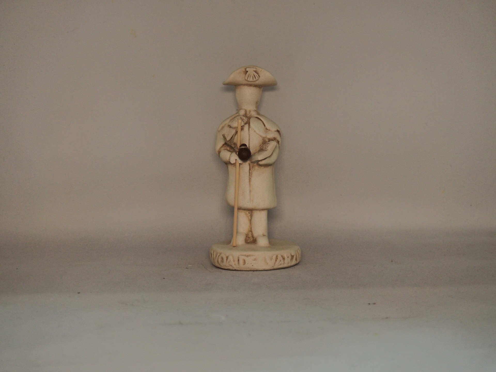 Peregrino Póvoa de Varzim 15 cm faiança pintado