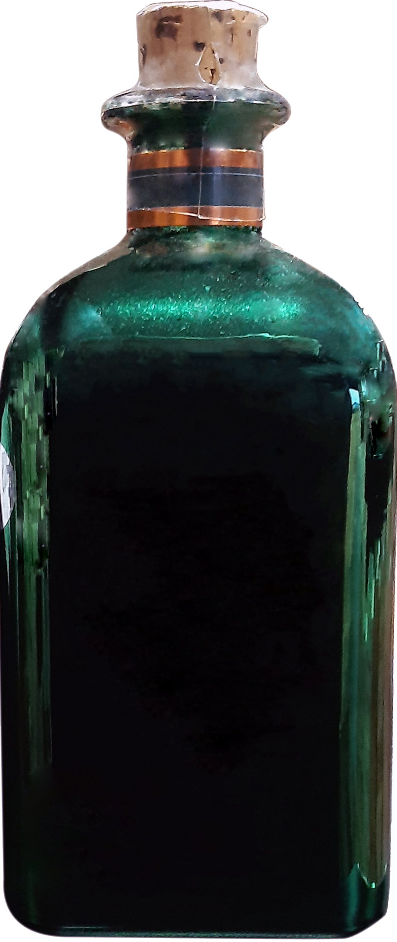 Garrafa Licor 0,75 ml porcelana vidrada