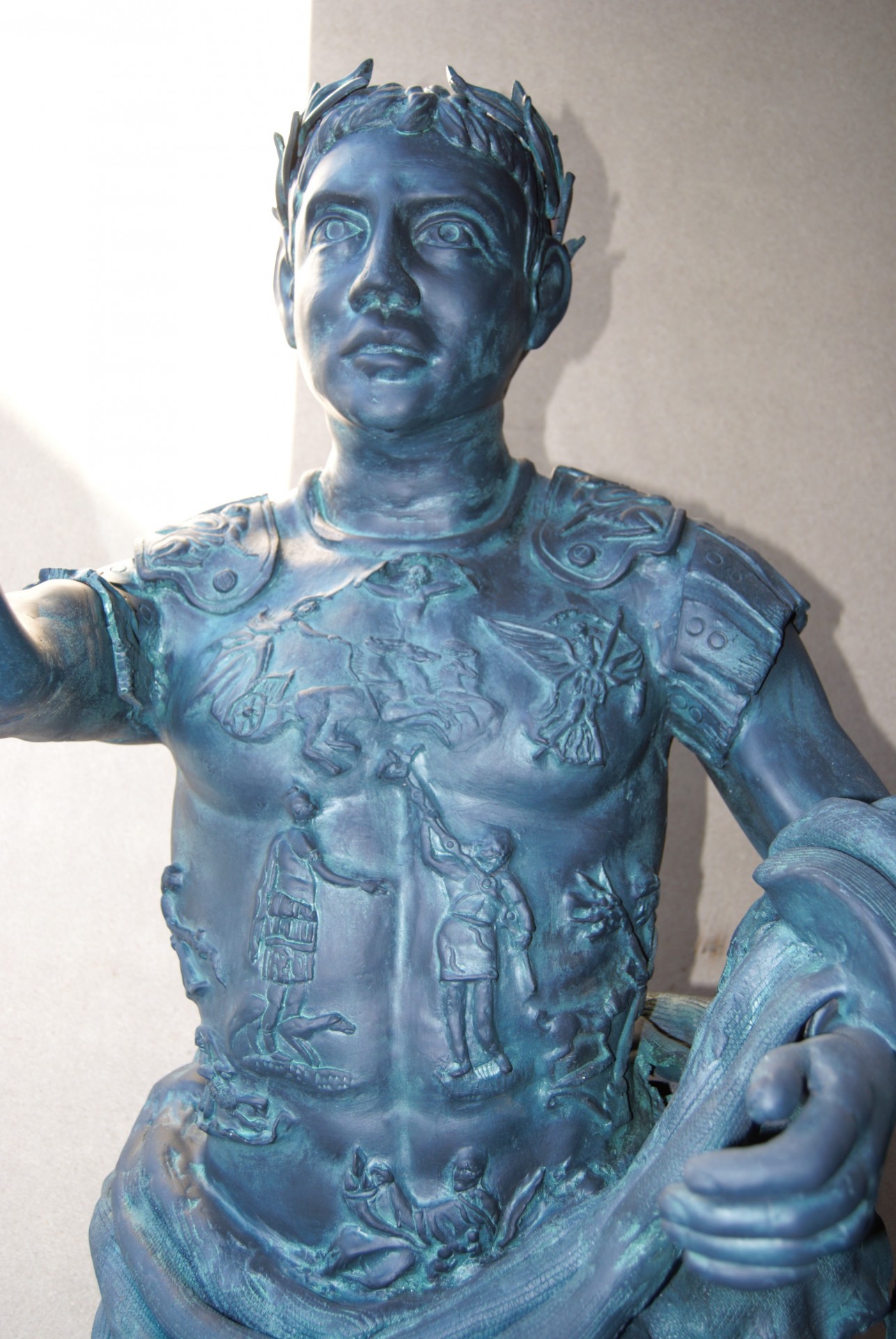 Júlio César com armadura 1,8 mts