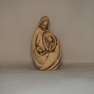 Presépio 25 cm faiança pintada