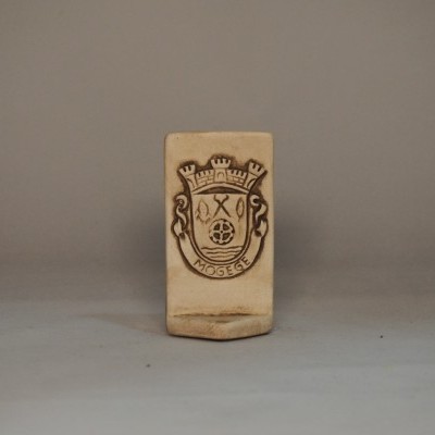 Placa Comemorativa 3x7 faiança pintado