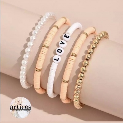 Conjunto de 5 Pulseiras