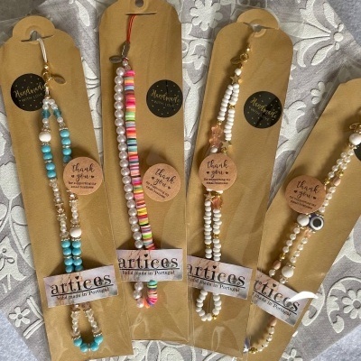 Corrente de Telemóvel para o Pulso