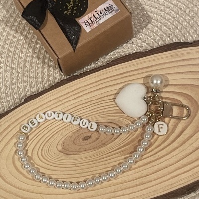 Porta-Chaves Personalizável c/ Coração