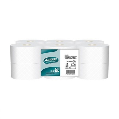 Papel Higiénico Jumbo Amoos 210S
