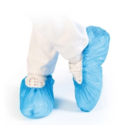 Cobre Sapatos Descartável Polietileno