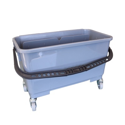 Balde Retangular 22L com Rodas