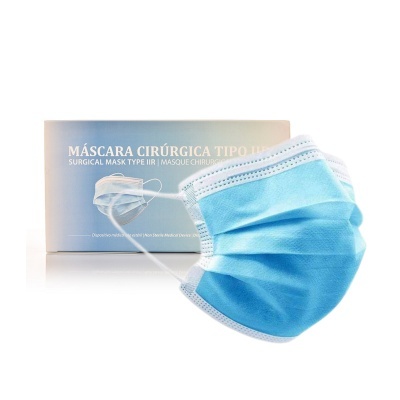Máscaras Cirúrgica Tipo IIR - 50 Unidades