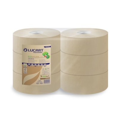 Papel Higiénico Jumbo Lucart EcoNatural 300