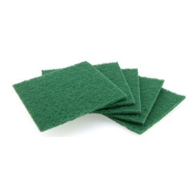 Esfregão Fibra Abrasiva Retangular - Pack 5