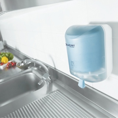 Rolo Espiral Toalha de Mãos Lucart Strong L-One Mini Azul 350