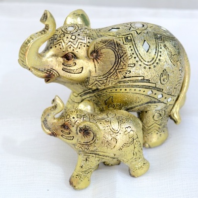 Figura "Dois Elefantes"