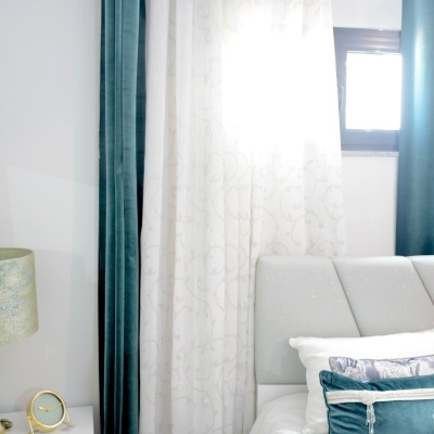 Conjunto de Cortinados Decorativos