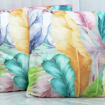 Conjunto de Almofadas Decorativas c/ Design