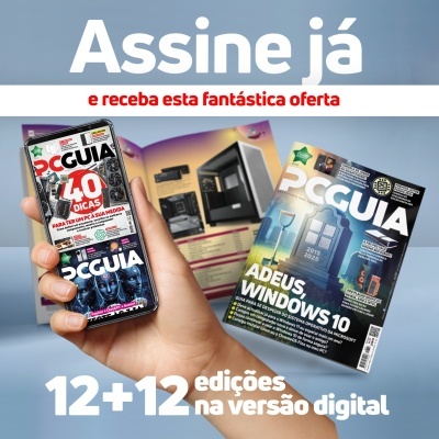 Assinatura Revista PCGuia (12+12 Meses) / Papel+Digital (newsletter)