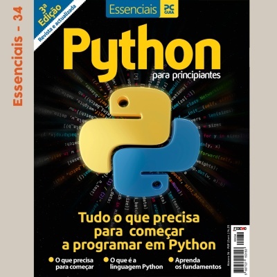 Essenciais PCGuia 34 - Python para principiantes, 3ªEdição