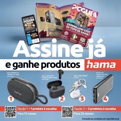 Assinatura Papel Revista PCGuia (24 Meses) + Oferta(s) Hama + Digital