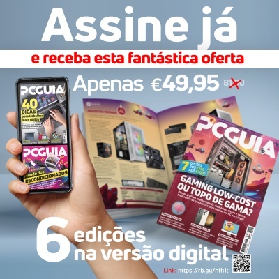 Assinatura Papel Revista PCGuia (12 Meses) + Oferta Versão Digital