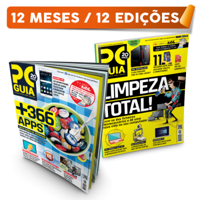 Pack Revistas papel - Assinatura(s) 12+1 Meses PCGuia + 12+1 Meses Business.IT