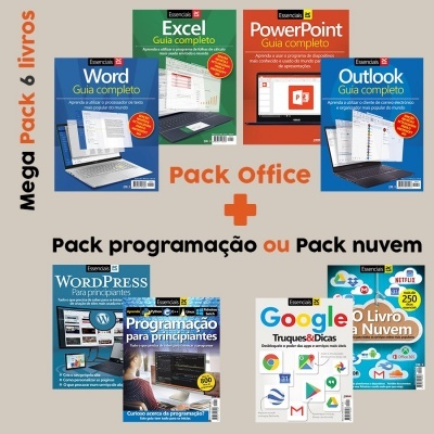 Essenciais PCGuia - MEGA Pack - Pack Office (Com Portes Grátis)