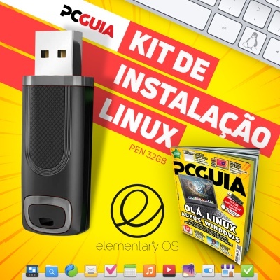 Kit de Instalação Linux PCGuia (PenDrive USB 32GB)