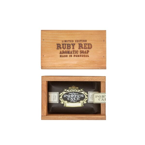 Sabonete em Caixa de Madeira Ruby Red 150g