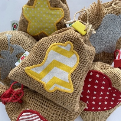 SAQUINHO COM ALFAZEMA ''AZEVINHO''